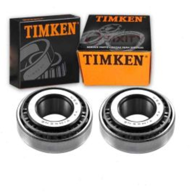 2 pc Timken Front Outer Wheel Bearing and Race Sets for 1957-1960 Ford Custom 300