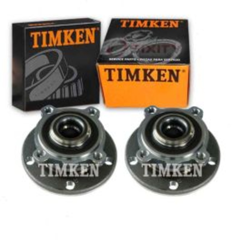 2 pc Timken Front Wheel Bearing Hub Assemblys for 2013-2015 Mini Cooper Paceman
