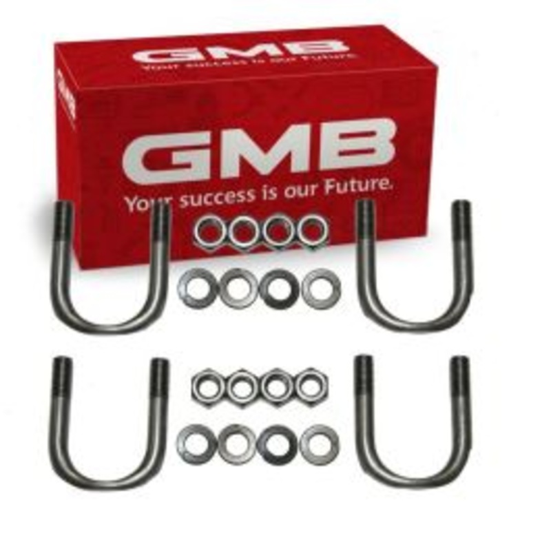 2 pc GMB Rear Shaft All Universal Joint U-Bolt Kit for 1979-1986 Mercury Marquis