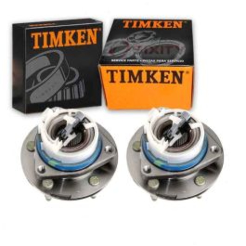 2 pc Timken Front Wheel Bearing Hub Assemblys for 2001-2002 Oldsmobile Intrigue