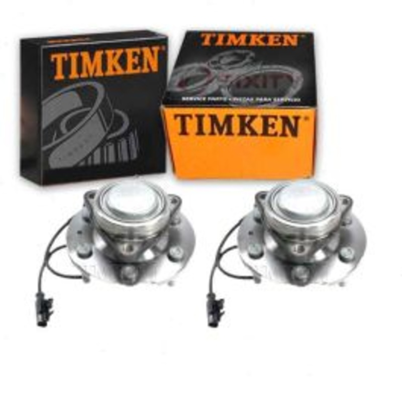 2 pc Timken Front Wheel Bearing Hub Assemblys for 2007-2013 GMC Sierra 1500