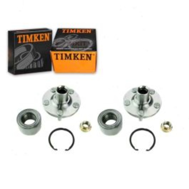 2 pc Timken HA590498 Wheel Bearing Hub Assemblys