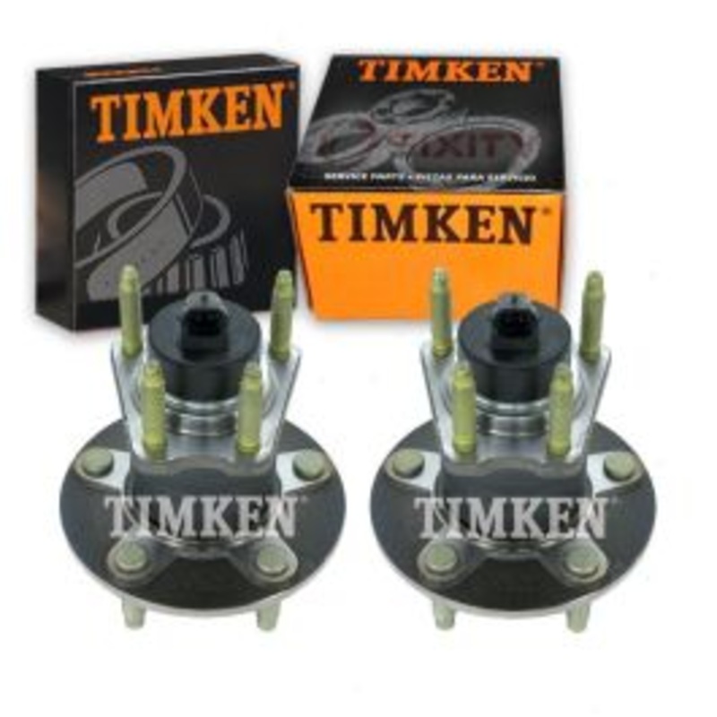 2 pc Timken Rear Wheel Bearing Hub Assemblys for 2007-2009 Pontiac G5