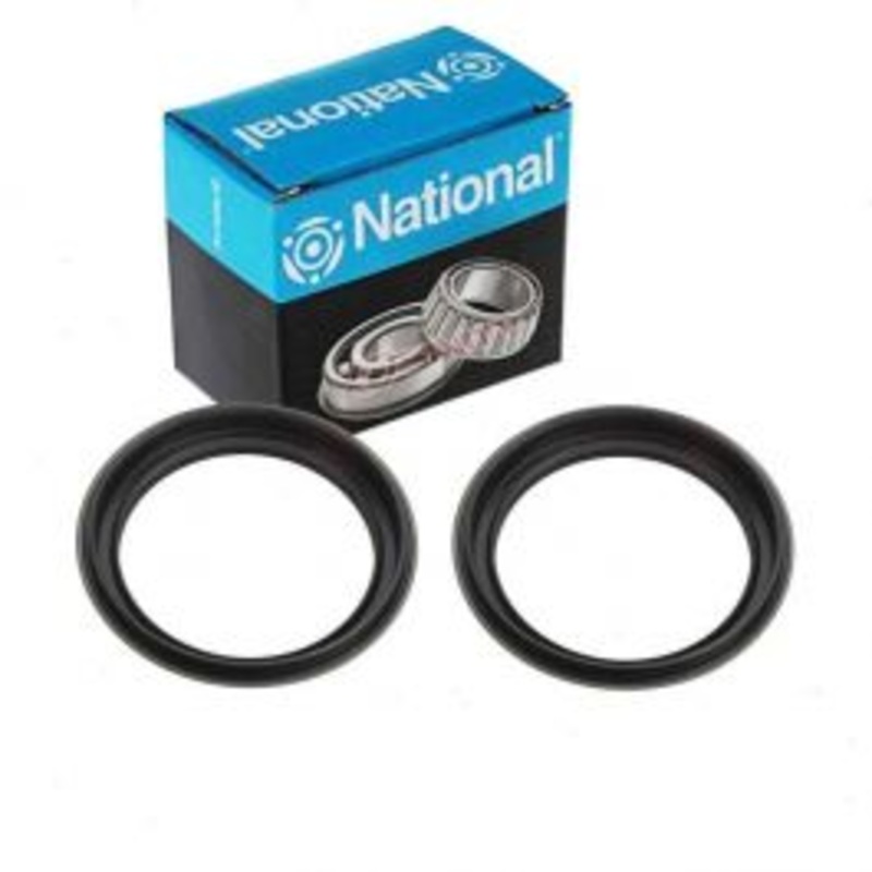 2 pc National Front Wheel Seals for 1994-2001 Kia Sephia
