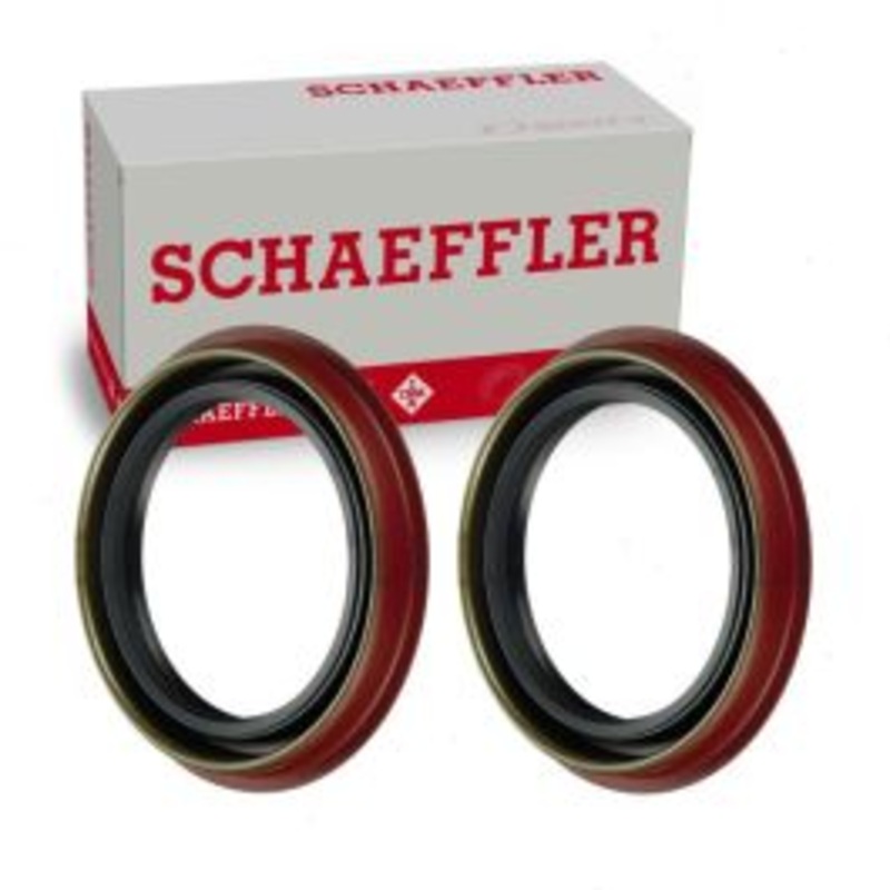 2 pc Schaeffler Rear Wheel Seals for 2000 Dodge Ram 2500 Van