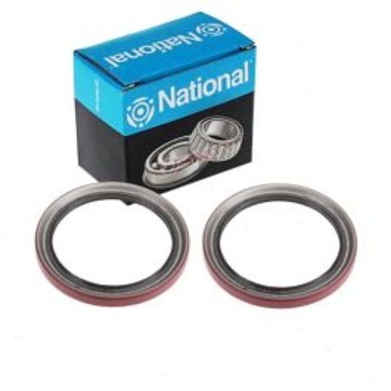 2 pc National Front Inner Wheel Seals for 1991-1992 Oldsmobile Custom Cruiser
