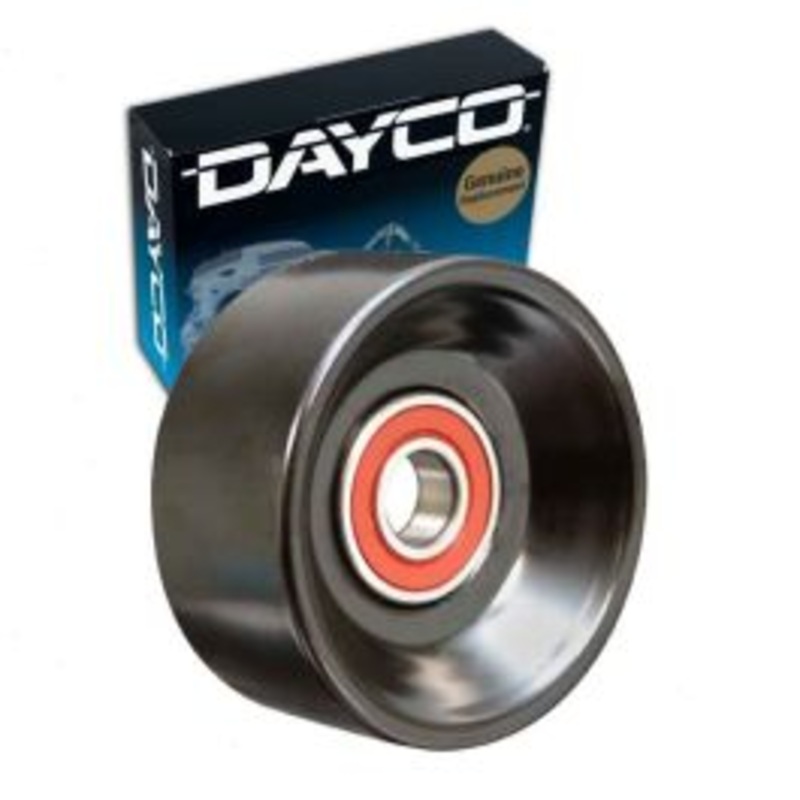 Dayco Drive Belt Idler Pulley for 1992-1994 Dodge B250 3.9L 5.2L 5.9L V6 V8
