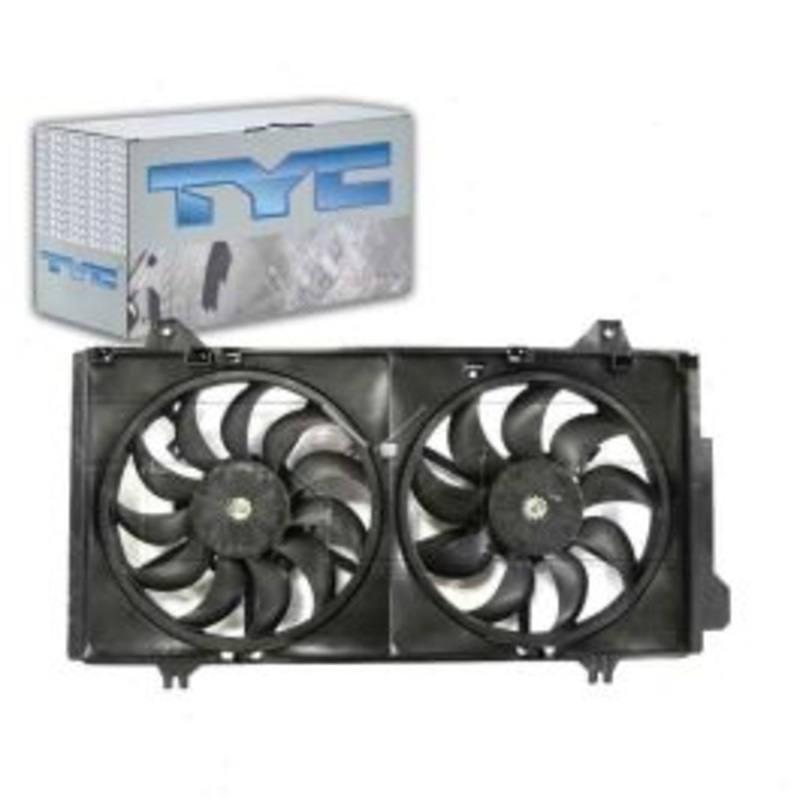 TYC 623250 Dual Radiator & Condenser Fan Assembly