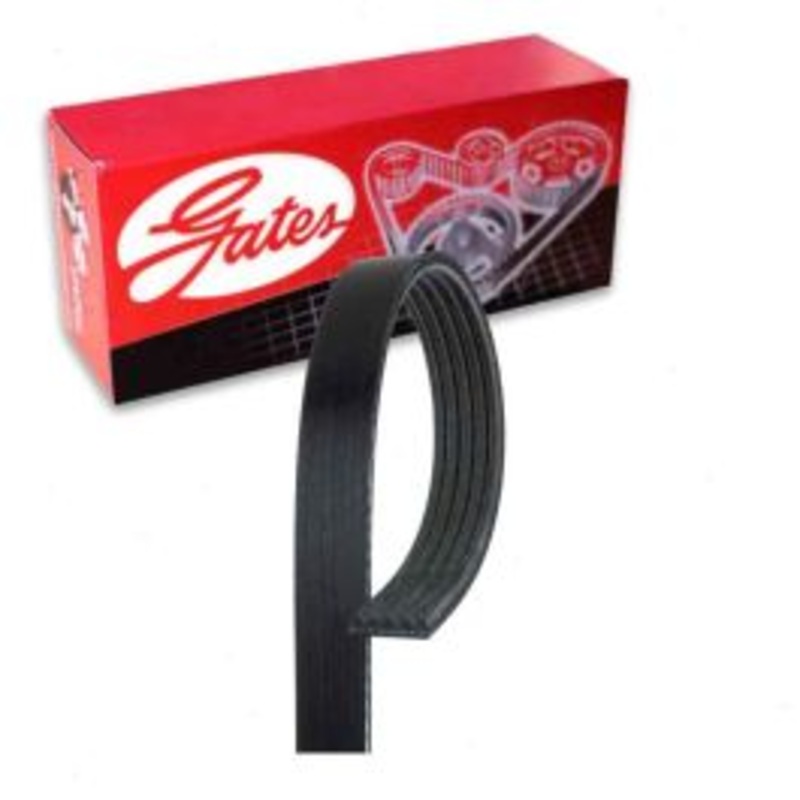Gates Micro-V Serpentine Belt for 2016 Audi A8 4.0L V8