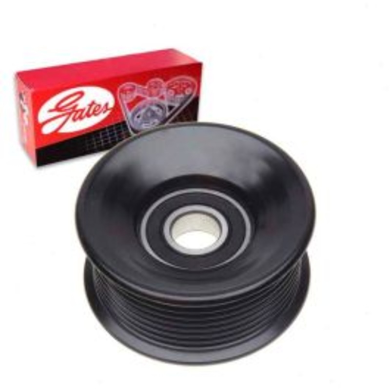 Gates DriveAlign Accessory Drive Drive Belt Idler Pulley for 2005 Ford F-250 Super Duty 6.0L V8