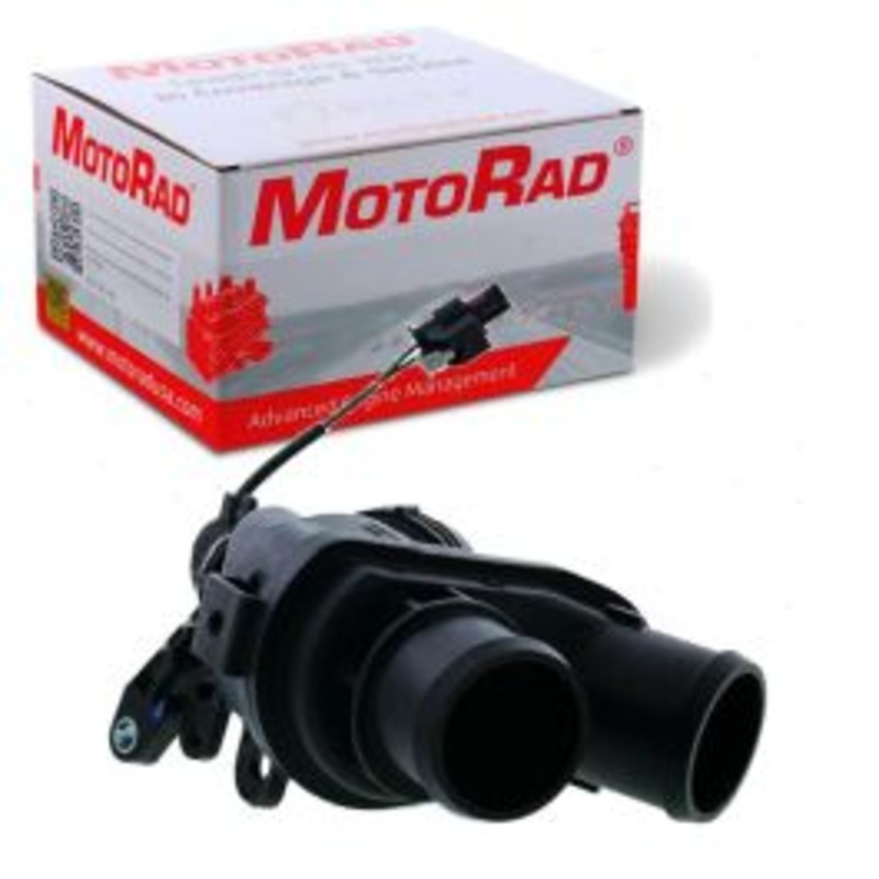 MotoRad Coolant Thermostat Housing Assembly for 2017 Land Rover Range Rover Sport