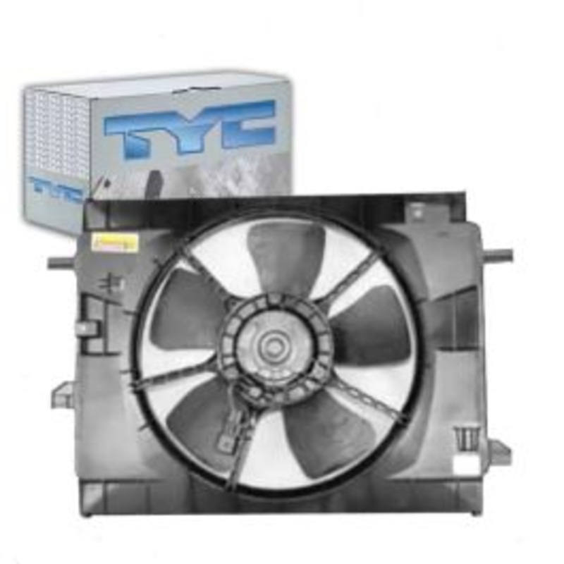 TYC Dual Radiator & Condenser Fan Assembly for 2006-2011 Chevrolet HHR 2.2L 2.4L L4