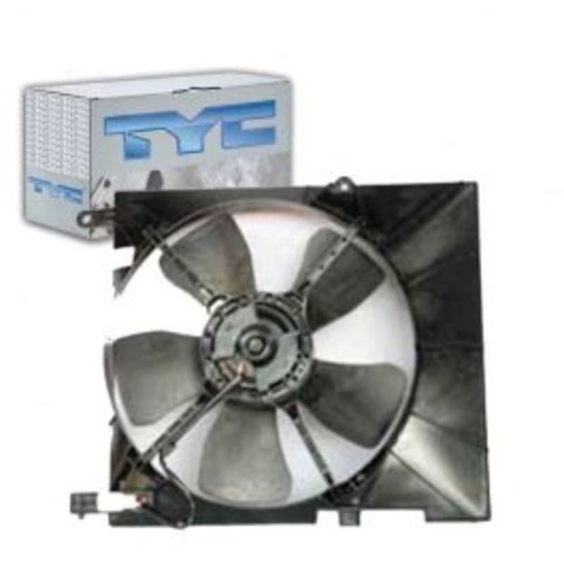 TYC 621590 Dual Radiator & Condenser Fan Assembly