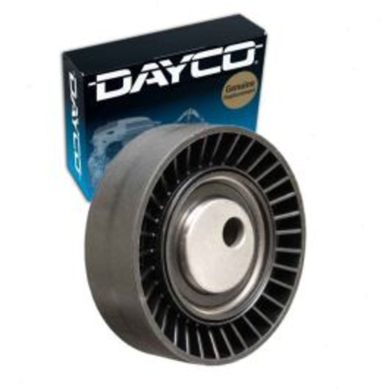 Dayco Alternator Power Steering Drive Belt Idler Pulley for 2001 BMW 325xi