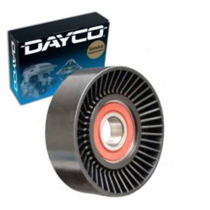 Dayco Drive Belt Idler Pulley for 1990-1997 Ford F-350 4.9L 5.8L 7.3L L6 V8
