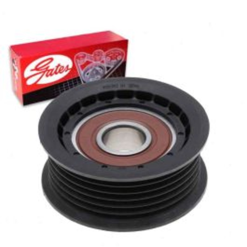 Gates DriveAlign Drive Belt Idler Pulley for 1998-2006 Mercedes-Benz CL500 5.0L V8