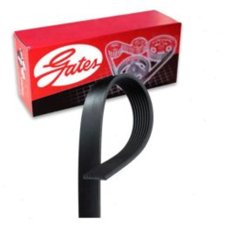 Gates Micro-V Serpentine Belt for 1995-1997 Ford F-350 7.3L V8