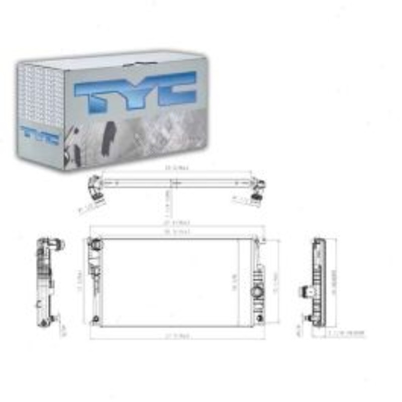 TYC Radiator for 2012-2015 BMW 335i xDrive 3.0L L6