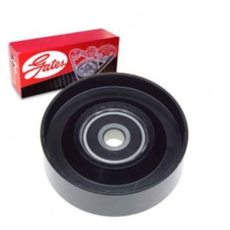 Gates DriveAlign Alternator AC Drive Belt Idler Pulley for 1995-1998 Nissan 200SX 1.6L L4