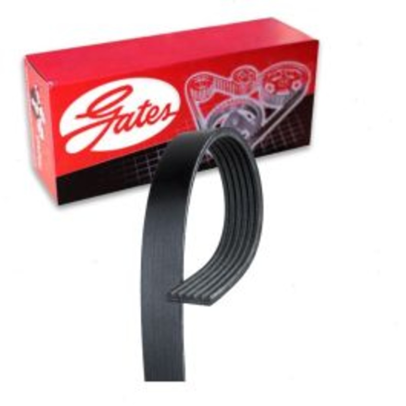 Gates Micro-V Serpentine Belt for 1987 Mercedes-Benz 300D 3.0L L6