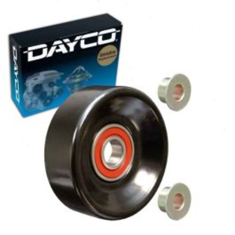 Dayco Smooth Pulley Drive Belt Idler Pulley for 1994-2000 Dodge Caravan 3.3L 3.8L V6
