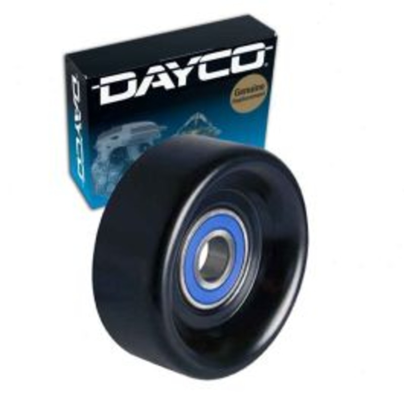 Dayco Drive Belt Idler Pulley for 1995-1998 Dodge B2500 3.9L 5.2L 5.9L V6 V8