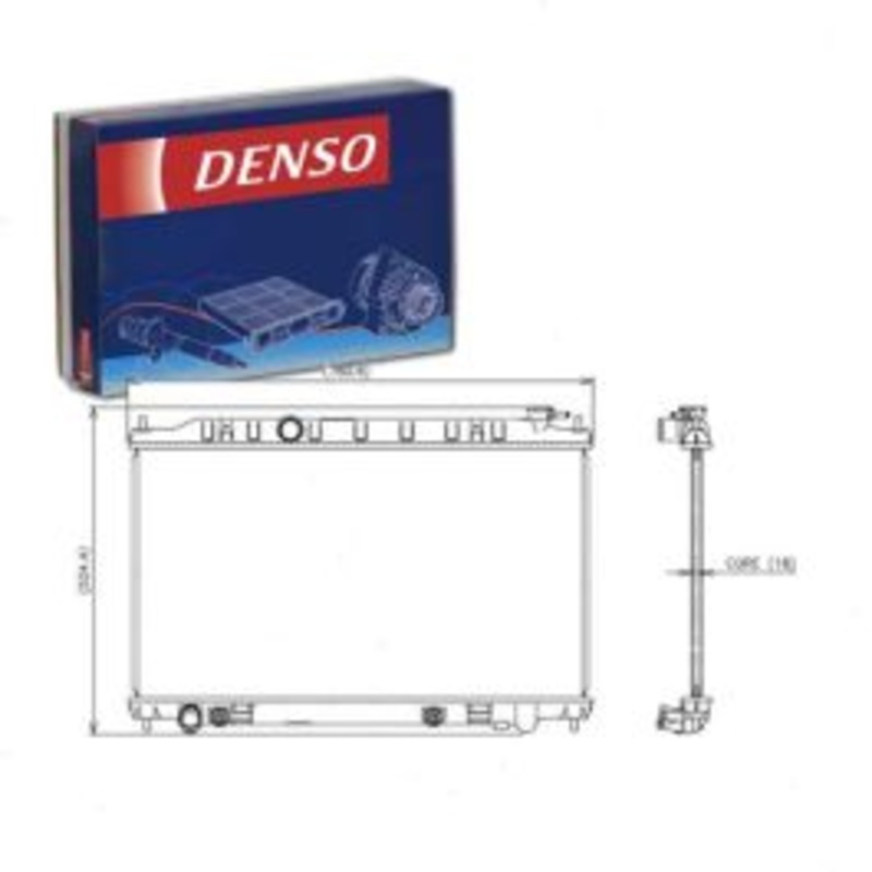 DENSO Radiator for 2002-2006 Nissan Altima 2.5L L4