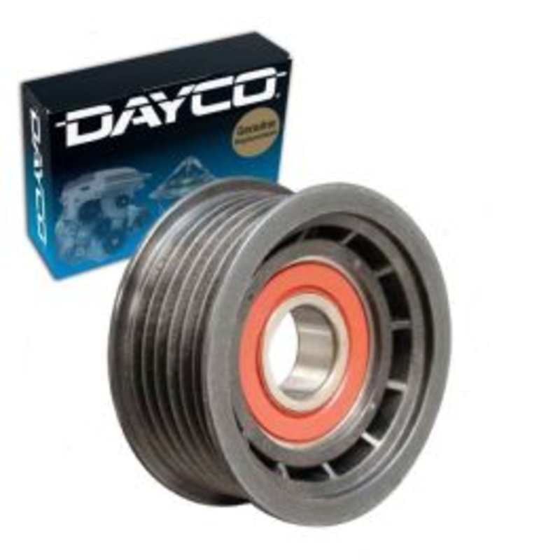 Dayco Grooved Pulley Drive Belt Idler Pulley for 2007-2008 Freightliner Sprinter 3500 3.5L V6