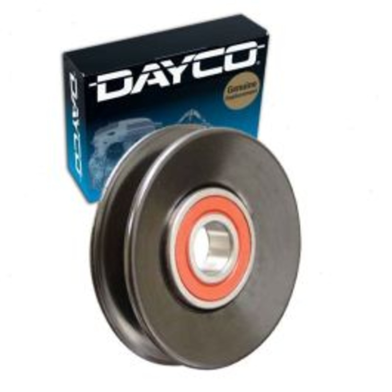 Dayco Drive Belt Idler Pulley for 1985-1986 GMC G2500 4.3L 5.0L 5.7L V6 V8