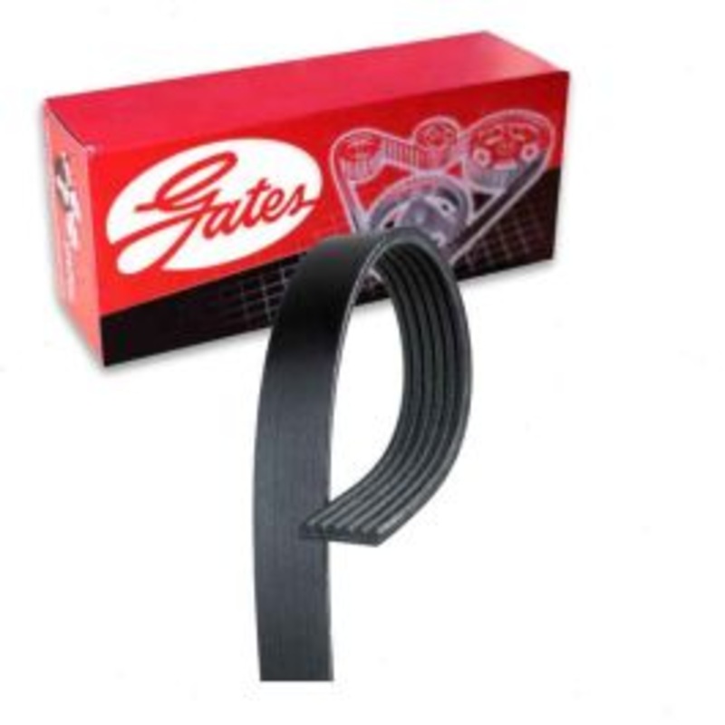 Gates Micro-V Serpentine Belt for 2014-2015 Nissan Rogue Select 2.5L L4