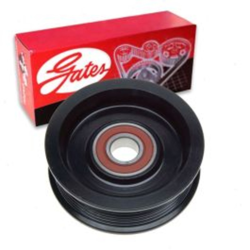 Gates DriveAlign Drive Belt Idler Pulley for 1996-1999 Chevrolet P30 6.5L V8