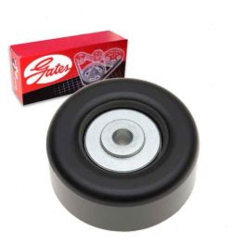 Gates DriveAlign Smooth Pulley Drive Belt Idler Pulley for 2006-2013 Chevrolet Express 2500 6.6L V8