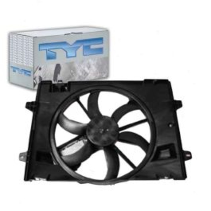 TYC Dual Radiator & Condenser Fan Assembly for 2006-2011 Ford Crown Victoria