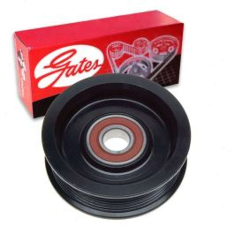 Gates DriveAlign Drive Belt Idler Pulley for 1996-1999 Chevrolet Tahoe 6.5L V8