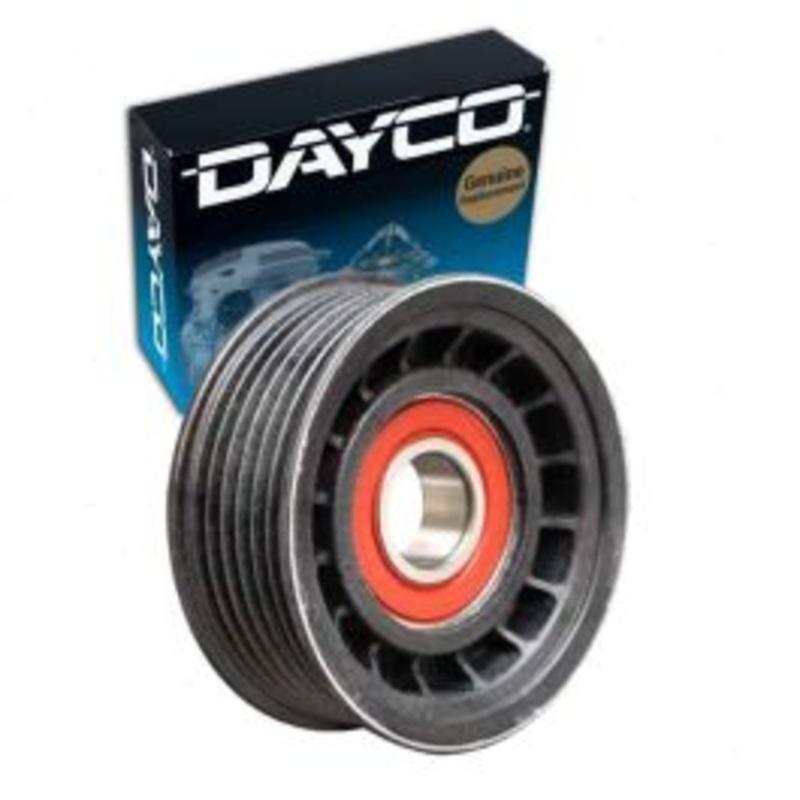 Dayco AC Bypass Drive Belt Idler Pulley for 1996 Chevrolet C3500 7.4L V8