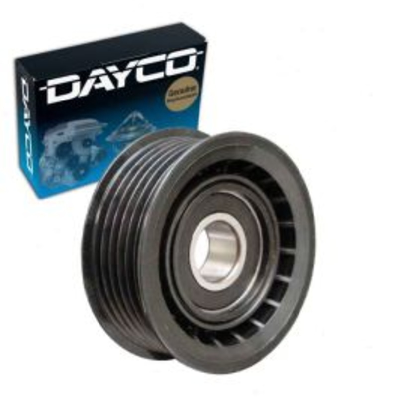 Dayco Grooved Pulley Drive Belt Idler Pulley for 2011-2019 Dodge Challenger 5.7L 6.4L V8