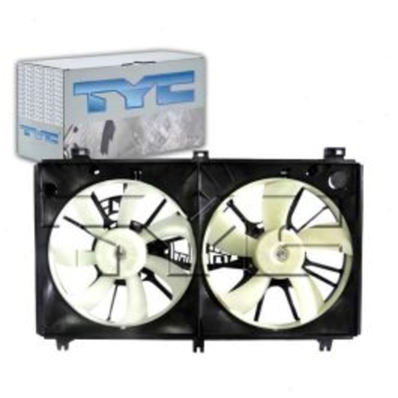 TYC 623230 Dual Radiator & Condenser Fan Assembly
