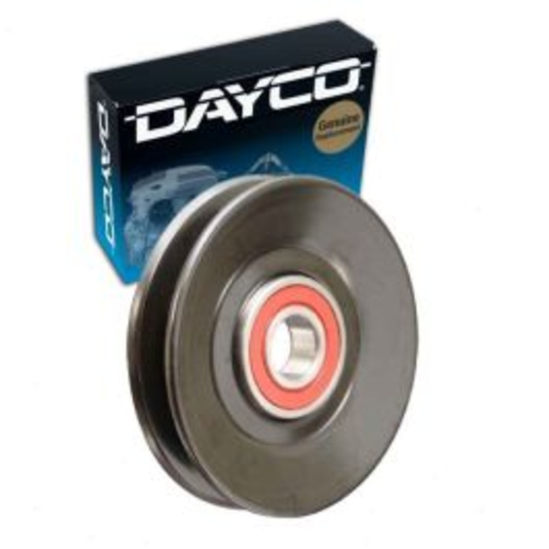 Dayco Drive Belt Idler Pulley for 1979-1989 Ford Mustang 2.3L 2.8L 3.3L 3.8L 5.0L L4 L6 V6 V8