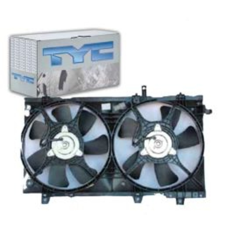 TYC 621630 Dual Radiator & Condenser Fan Assembly