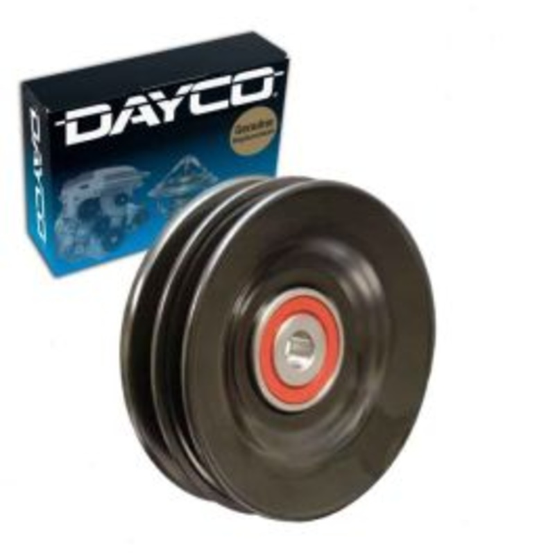 Dayco Alternator Drive Belt Idler Pulley for 1985-1991 Dodge W250 5.2L 5.9L V8