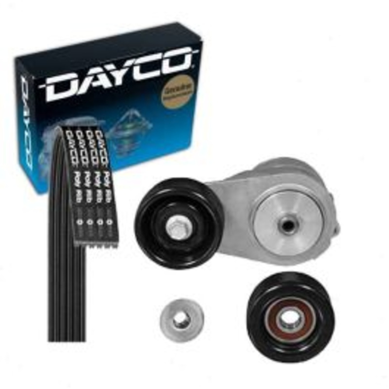 Dayco Main Drive Serpentine Belt Drive Component Kit for 2005-2012 Acura RL 3.7L V6