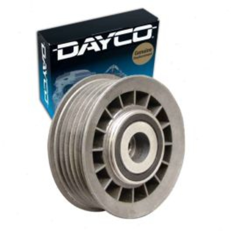 Dayco Drive Belt Idler Pulley for 1990-1993 Mercedes-Benz 190E 2.6L L6