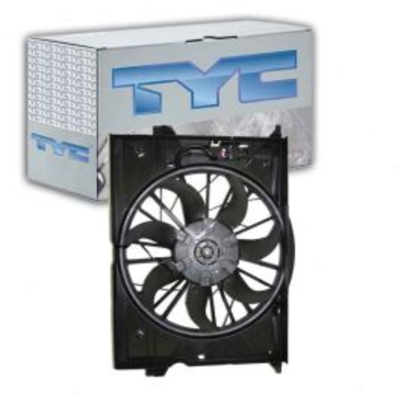 TYC Dual Radiator & Condenser Fan Assembly for 2004-2006 Mercedes-Benz E55 AMG