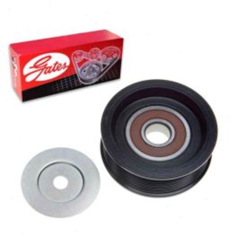 Gates DriveAlign Drive Belt Idler Pulley for 2011-2013 Lincoln Mark LT 5.0L V8