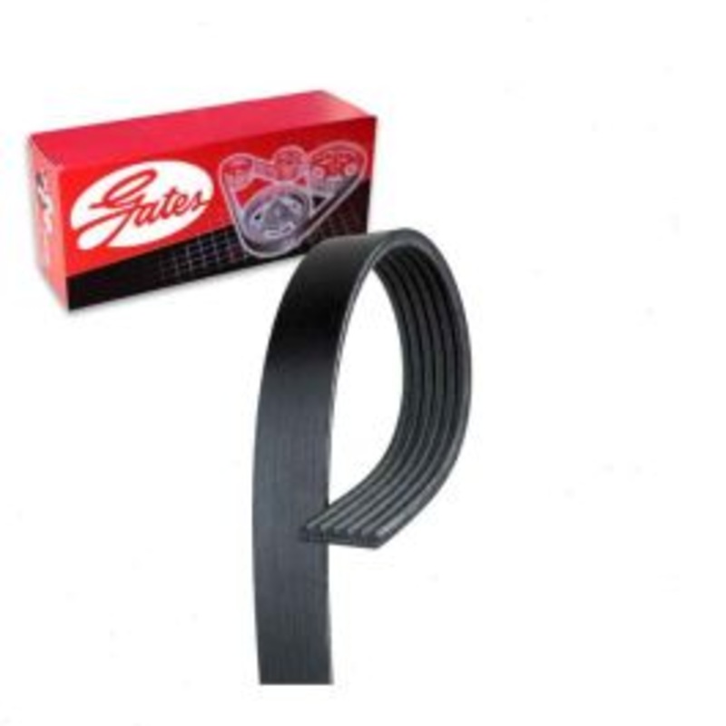Gates Micro-V Water Pump AC Serpentine Belt for 2001 BMW 750iL 5.4L V12