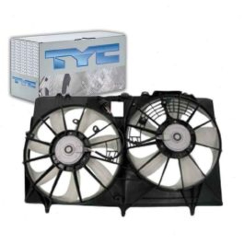 TYC 622670 Dual Radiator & Condenser Fan Assembly