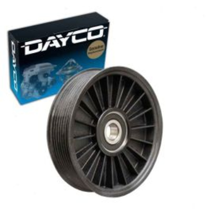 Dayco AC Bypass Drive Belt Idler Pulley for 1995-1997 Ford F-350 7.3L V8
