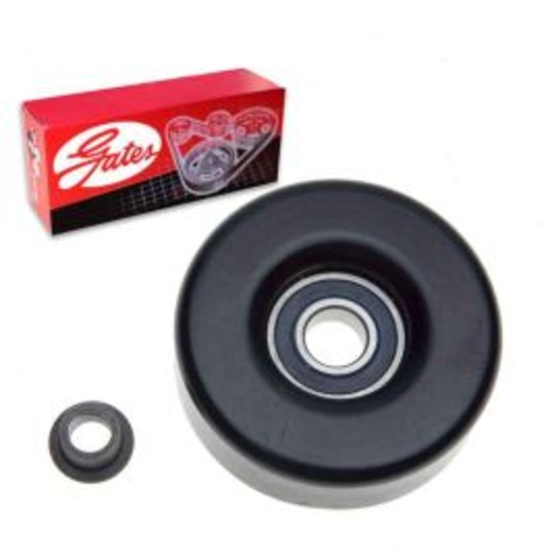 Gates DriveAlign Drive Belt Idler Pulley for 1995-1999 GMC K1500 Suburban 6.5L V8