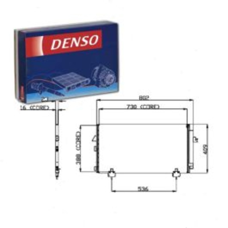 Denso 477-0568 AC Condenser