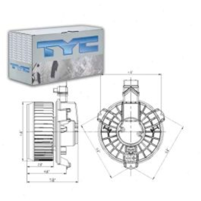 TYC Front HVAC Blower Motor for 2009-2010 Pontiac Vibe